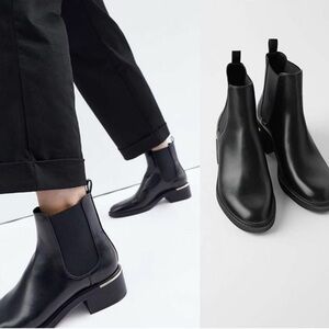 Zara Black Ankle Boots